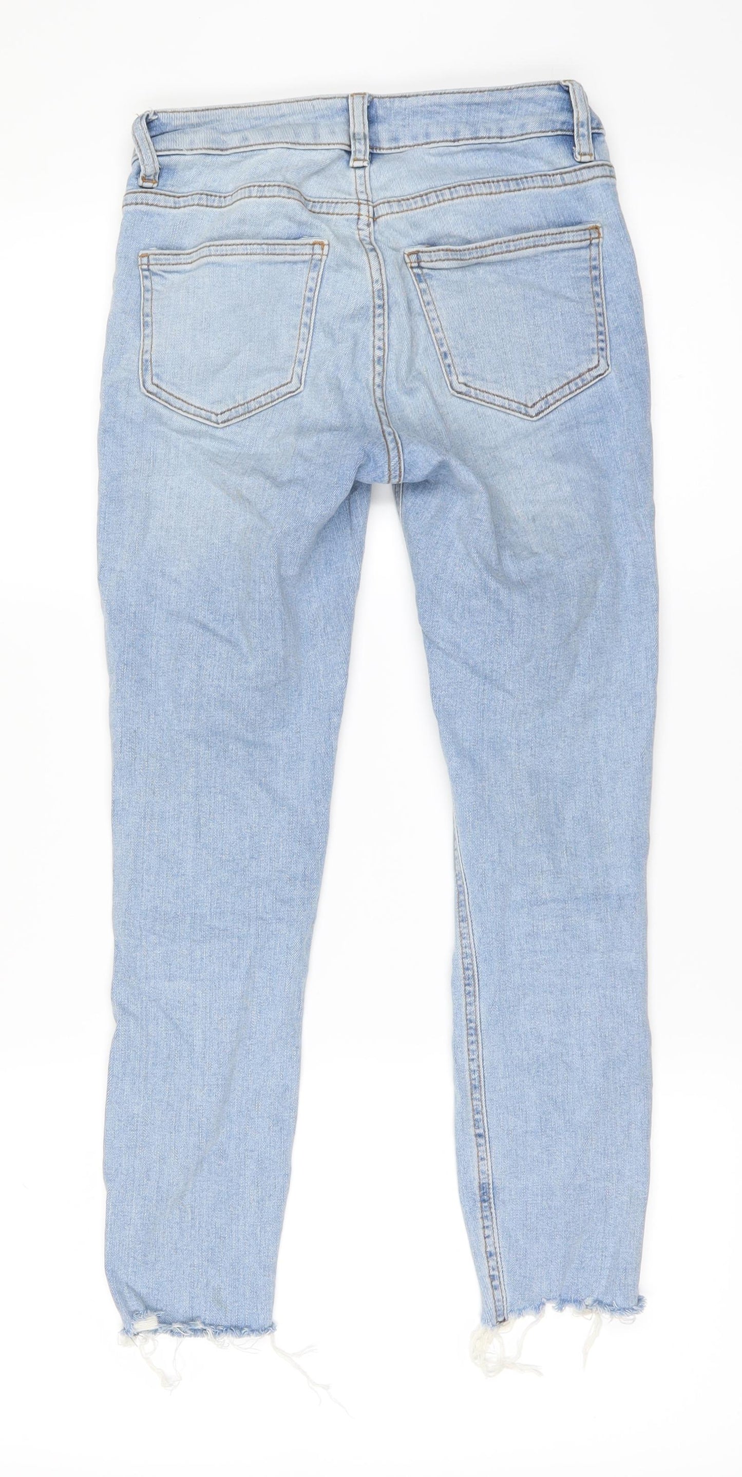 New Look Womens Blue  Denim Skinny Jeans Size 28 L28 in