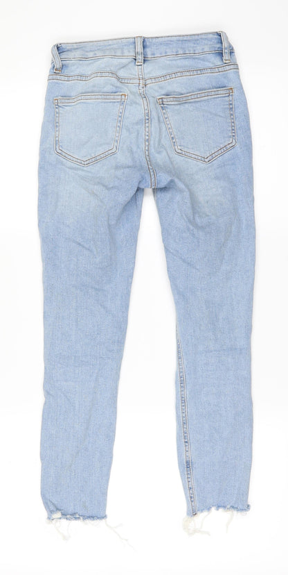 New Look Womens Blue  Denim Skinny Jeans Size 28 L28 in