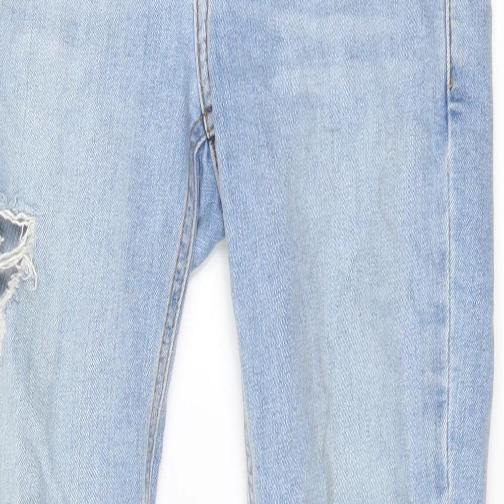 New Look Womens Blue  Denim Skinny Jeans Size 28 L28 in