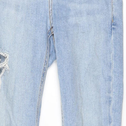 New Look Womens Blue  Denim Skinny Jeans Size 28 L28 in