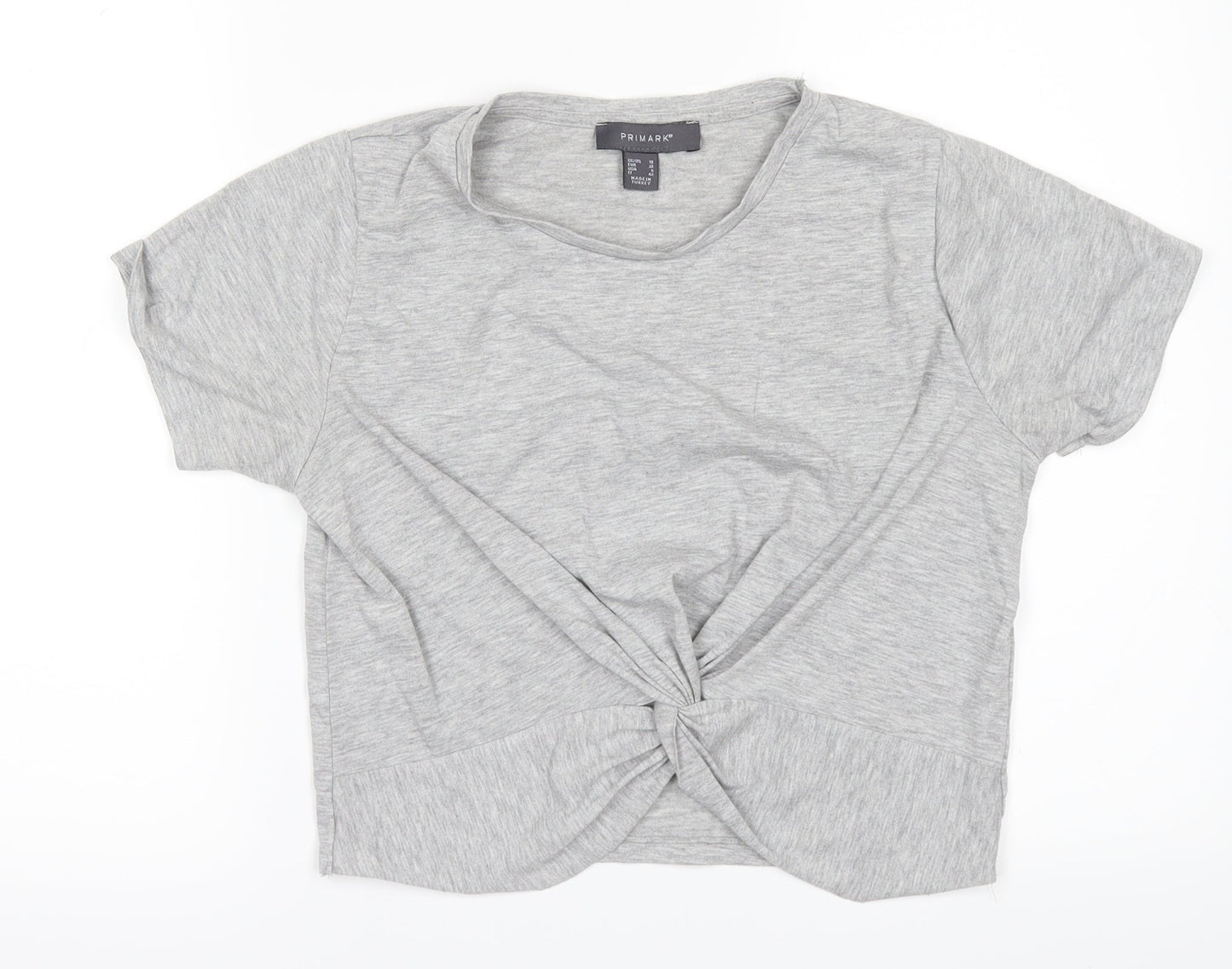 Primark Womens Grey   Basic T-Shirt Size 10
