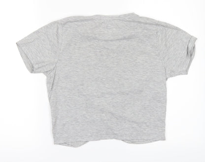 Primark Womens Grey   Basic T-Shirt Size 10