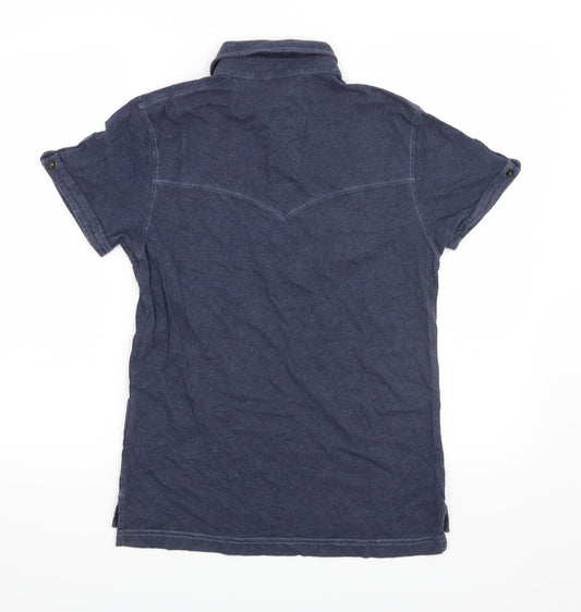 MICHAEL BASTIAN Mens Blue    Polo Size XS