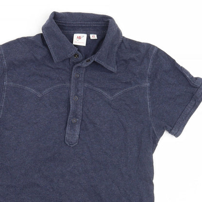 MICHAEL BASTIAN Mens Blue    Polo Size XS