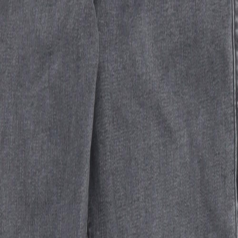 Topshop Womens Grey  Denim Skinny Jeans Size 26 L30 in