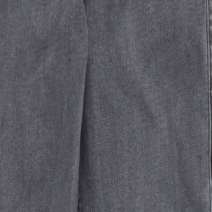 Topshop Womens Grey  Denim Skinny Jeans Size 26 L30 in