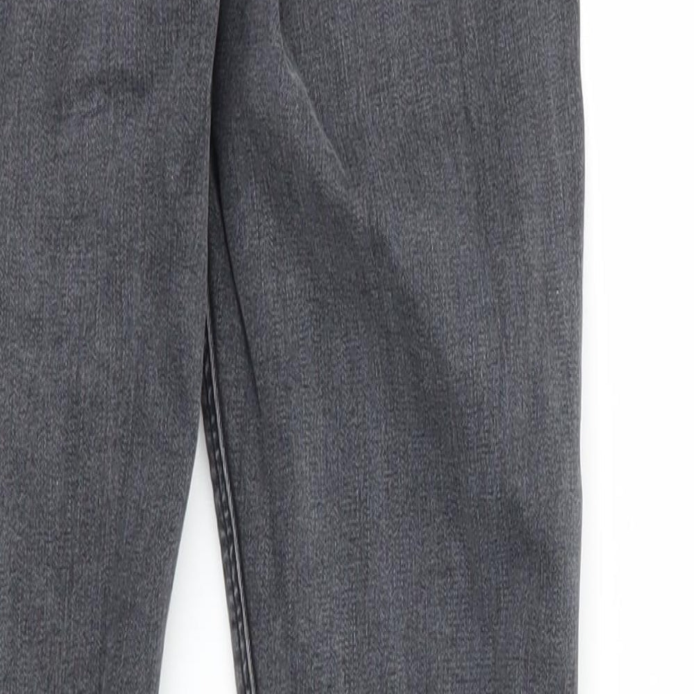 Topshop Womens Grey  Denim Skinny Jeans Size 26 L30 in