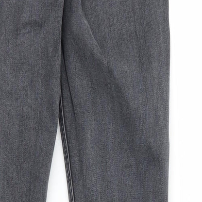 Topshop Womens Grey  Denim Skinny Jeans Size 26 L30 in