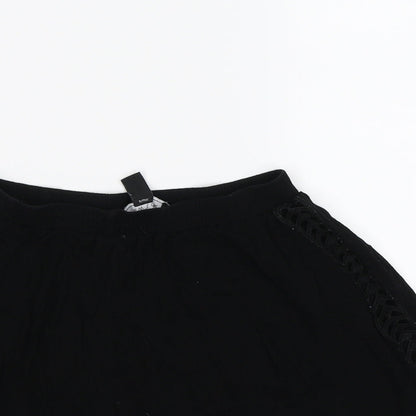 New Look Womens Black   Skimmer Shorts Size S