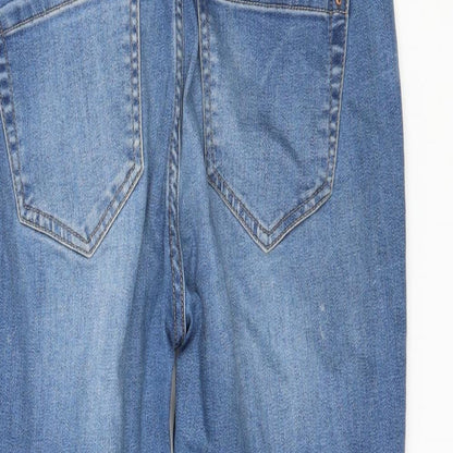 New Look Womens Blue  Denim Skinny Jeans Size 10 L25 in