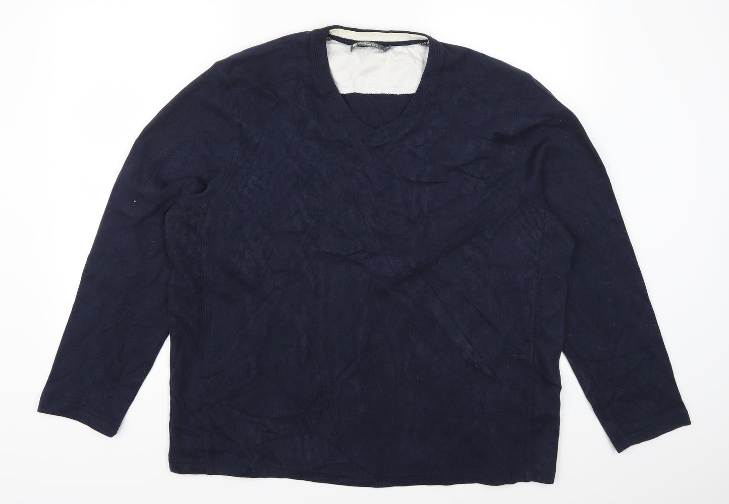 TU Mens Blue   Pullover Sweatshirt Size XL