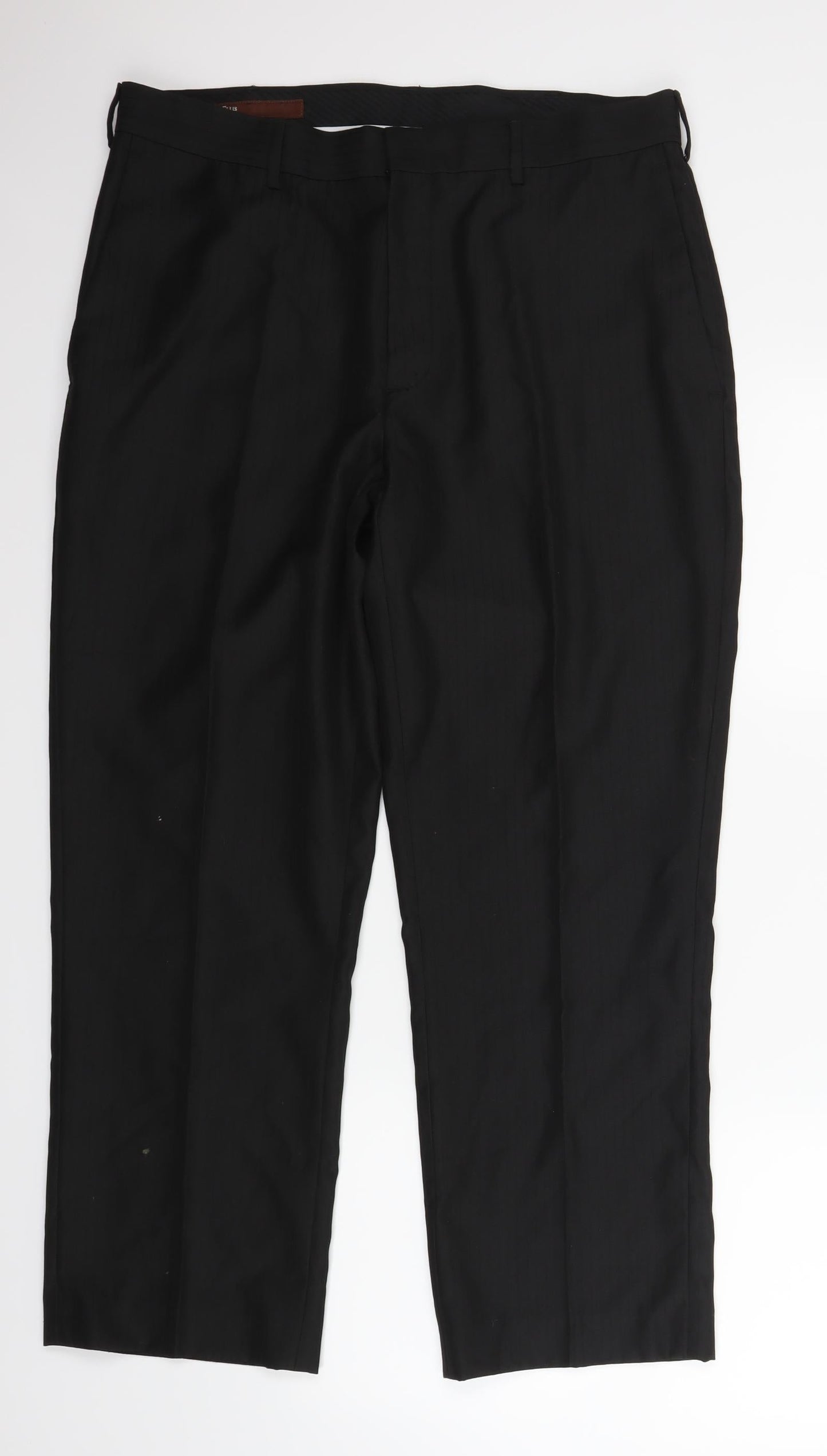 Perry Ellis Mens Black   Trousers  Size 34 L30 in