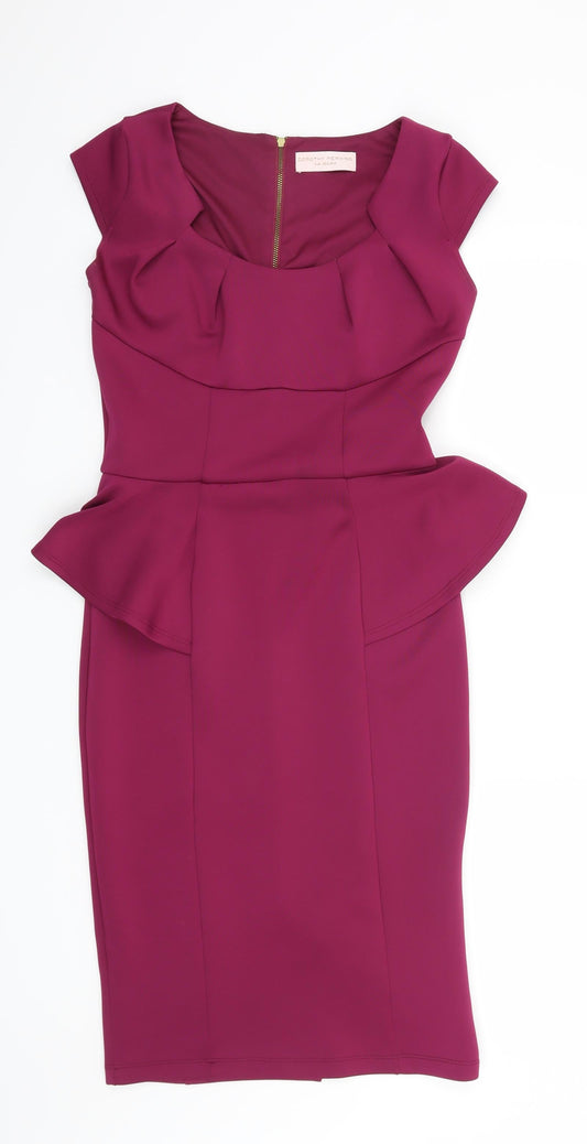 Dorothy Perkins Womens Pink   Shift  Size 8