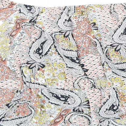Primark Womens Multicoloured Paisley  Basic Blouse Size 14