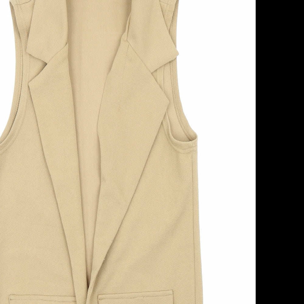 Cameo Rose Womens Beige   Jacket  Size 10