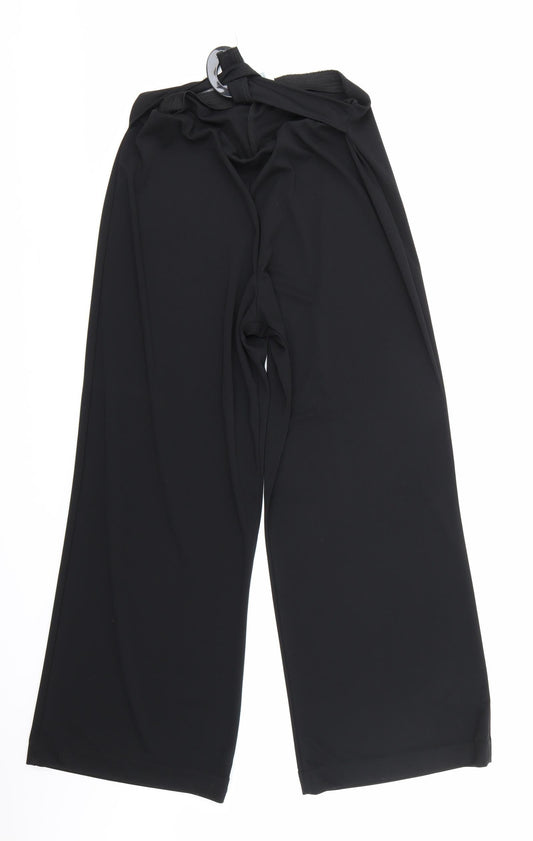 AMARANTO Womens Black   Trousers  Size 14 L27 in