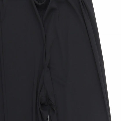 AMARANTO Womens Black   Trousers  Size 14 L27 in