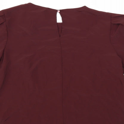 Primark Womens Red   Basic Blouse Size 6