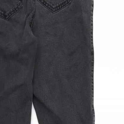 M&Co Womens Grey  Denim Skinny Jeans Size 14 L25 in