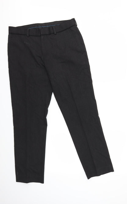 Preworn Mens Black   Trousers   L28 in