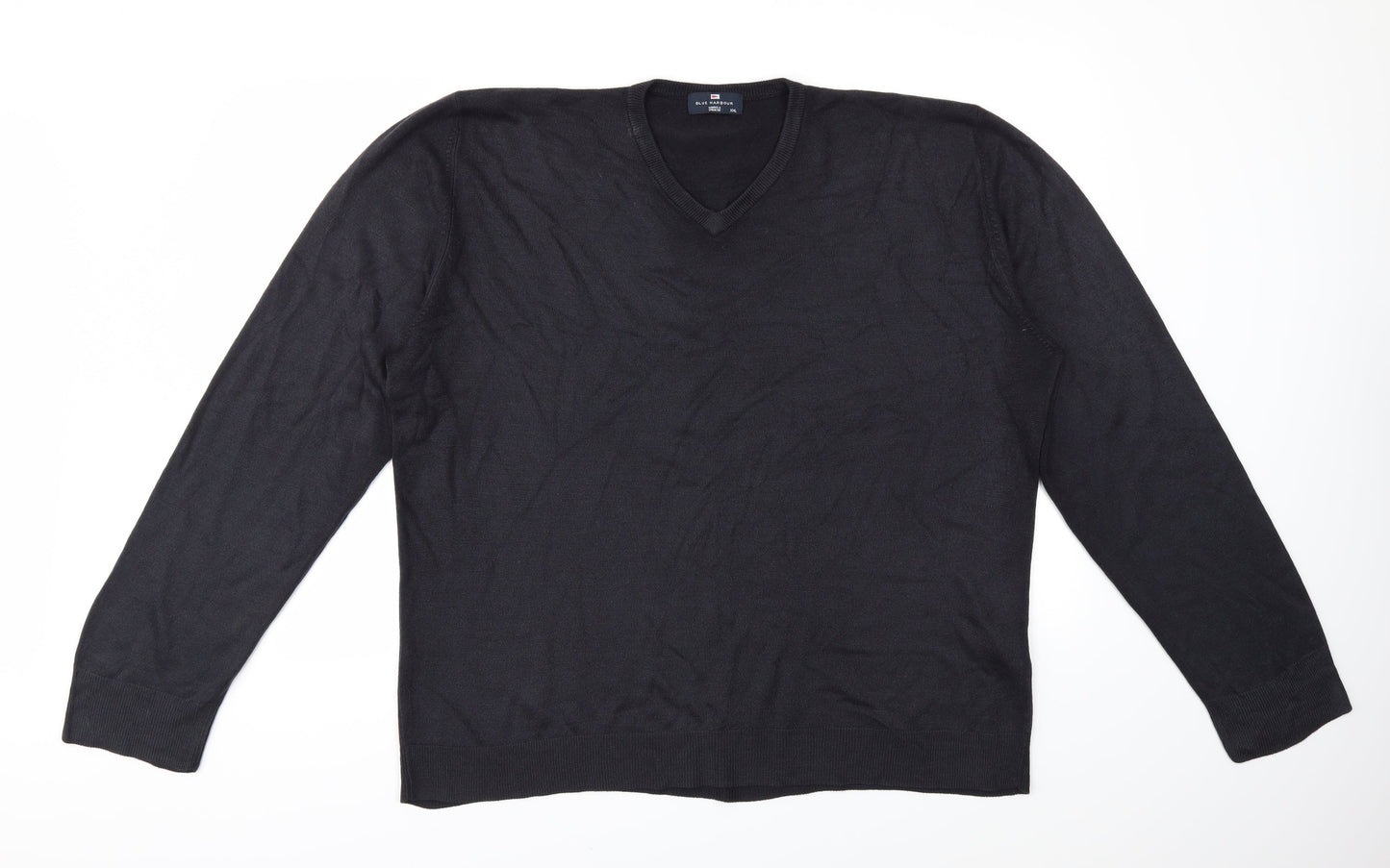 Blue Harbour Mens Beige  Knit Pullover Jumper Size 2XL