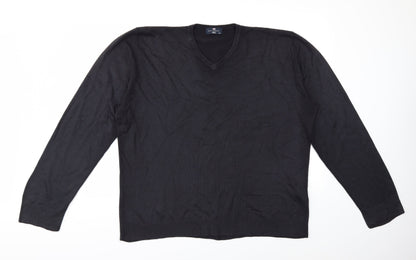 Blue Harbour Mens Beige  Knit Pullover Jumper Size 2XL