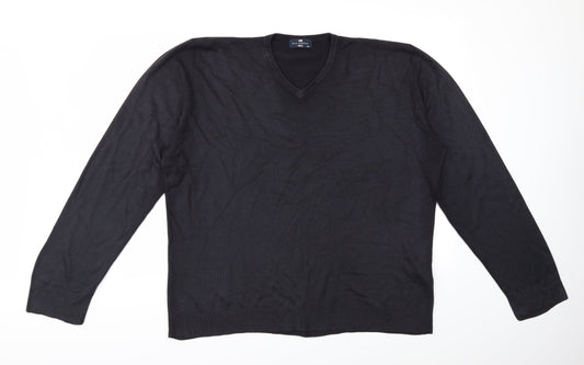 Blue Harbour Mens Beige  Knit Pullover Jumper Size 2XL