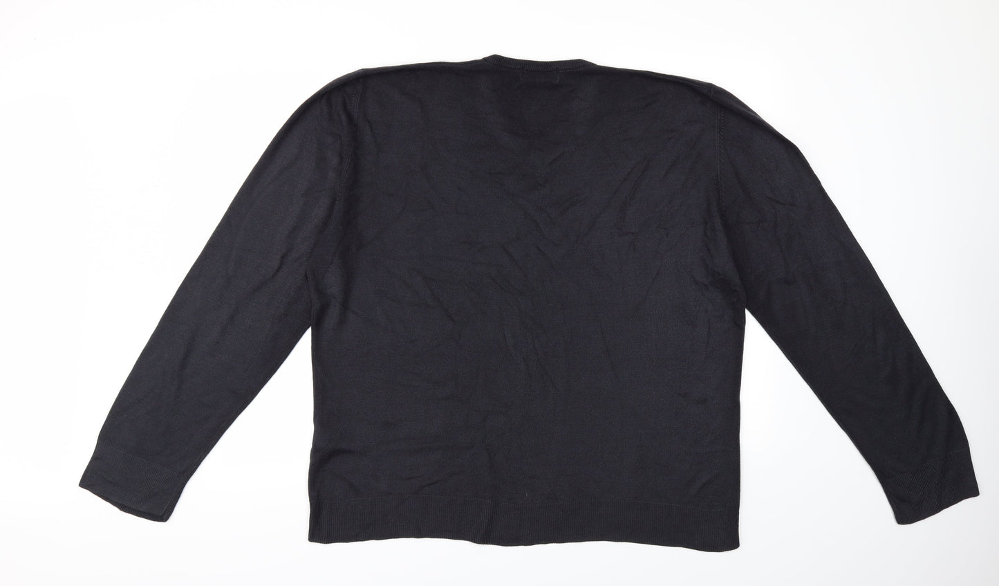 Blue Harbour Mens Beige  Knit Pullover Jumper Size 2XL