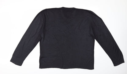 Blue Harbour Mens Beige  Knit Pullover Jumper Size 2XL