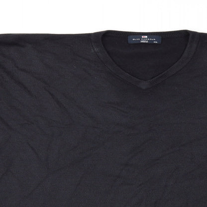 Blue Harbour Mens Beige  Knit Pullover Jumper Size 2XL