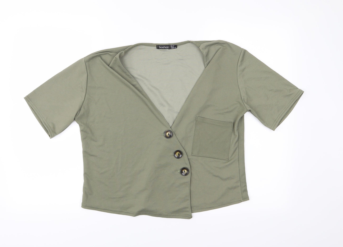 Boohoo Womens Green   Tunic  Size 12