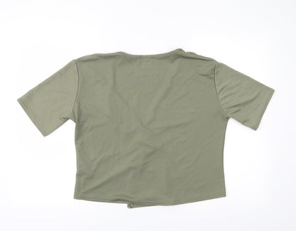 Boohoo Womens Green   Tunic  Size 12