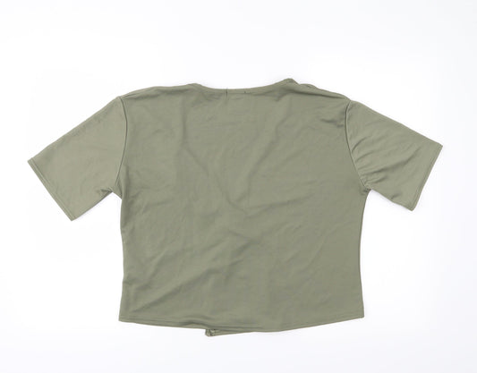 Boohoo Womens Green   Tunic  Size 12