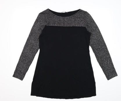 Marks and Spencer Womens Black   A-Line  Size 14