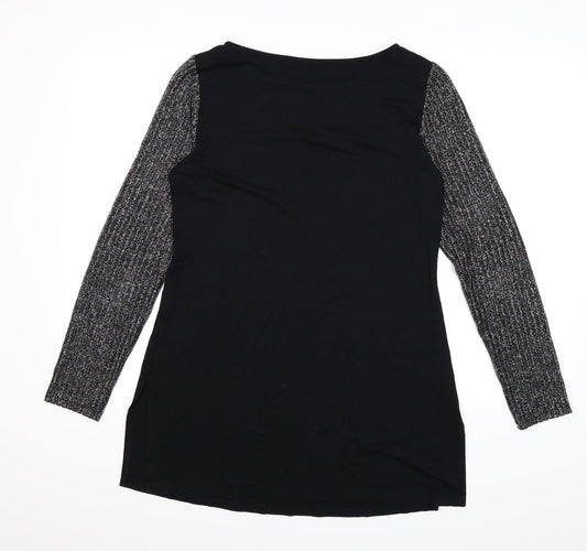 Marks and Spencer Womens Black   A-Line  Size 14