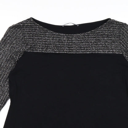 Marks and Spencer Womens Black   A-Line  Size 14