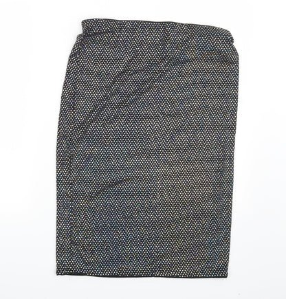 Divided by H&M Womens Black   A-Line Skirt Size L