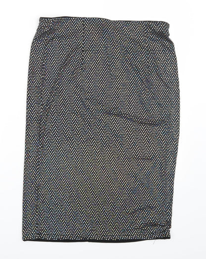 Divided by H&M Womens Black   A-Line Skirt Size L