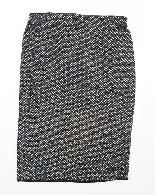 Divided by H&M Womens Black   A-Line Skirt Size L