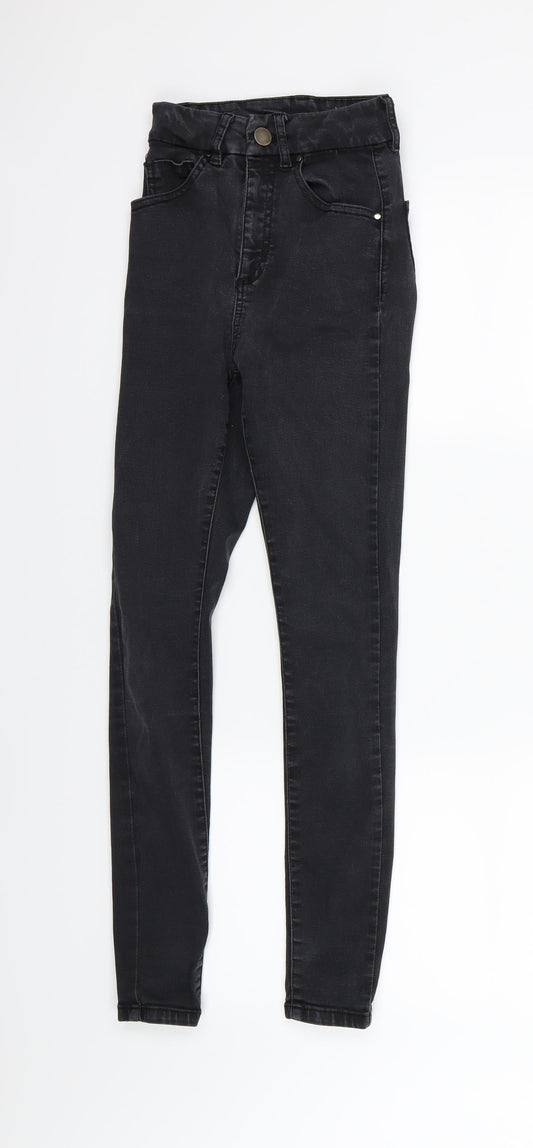 ASOS Womens Black  Denim Skinny Jeans  L32 in