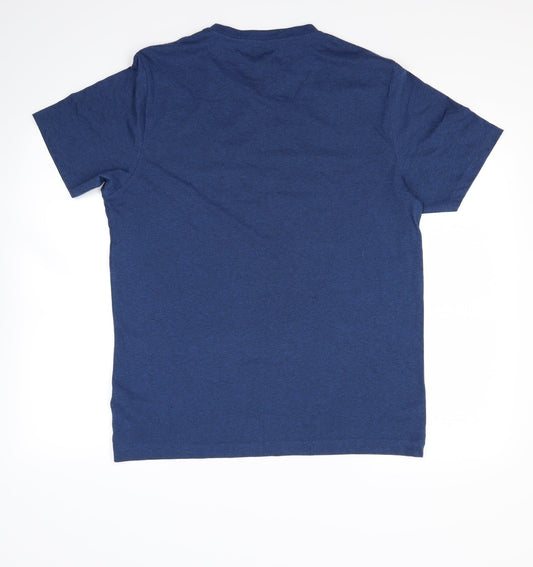 NEXT Mens Blue    T-Shirt Size L