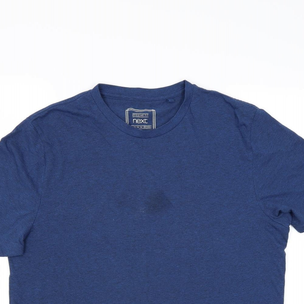 NEXT Mens Blue    T-Shirt Size L