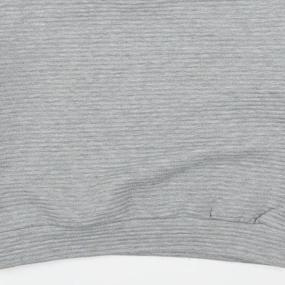 Boohoo Womens Grey   Pullover Sweatshirt Size S