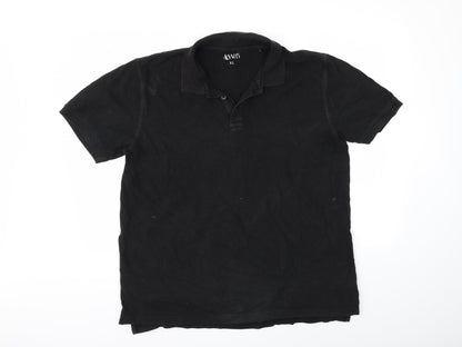 ACW85 Mens Black    Polo Size XL