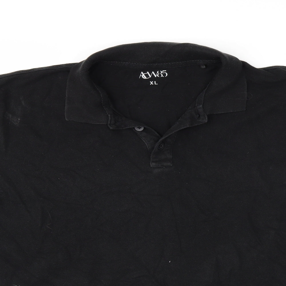 ACW85 Mens Black    Polo Size XL