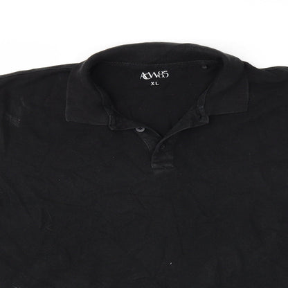 ACW85 Mens Black    Polo Size XL