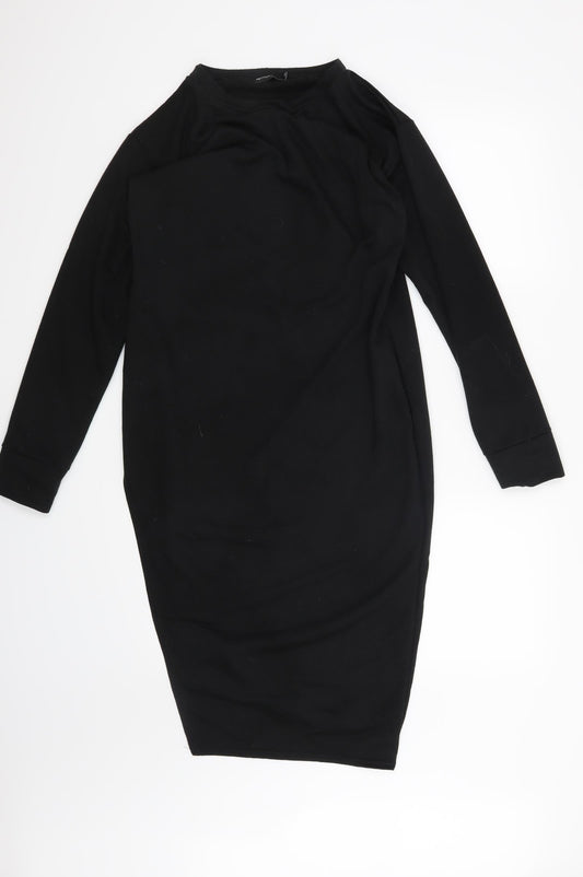 Pretty Little Thing Womens Black   Jumper Dress