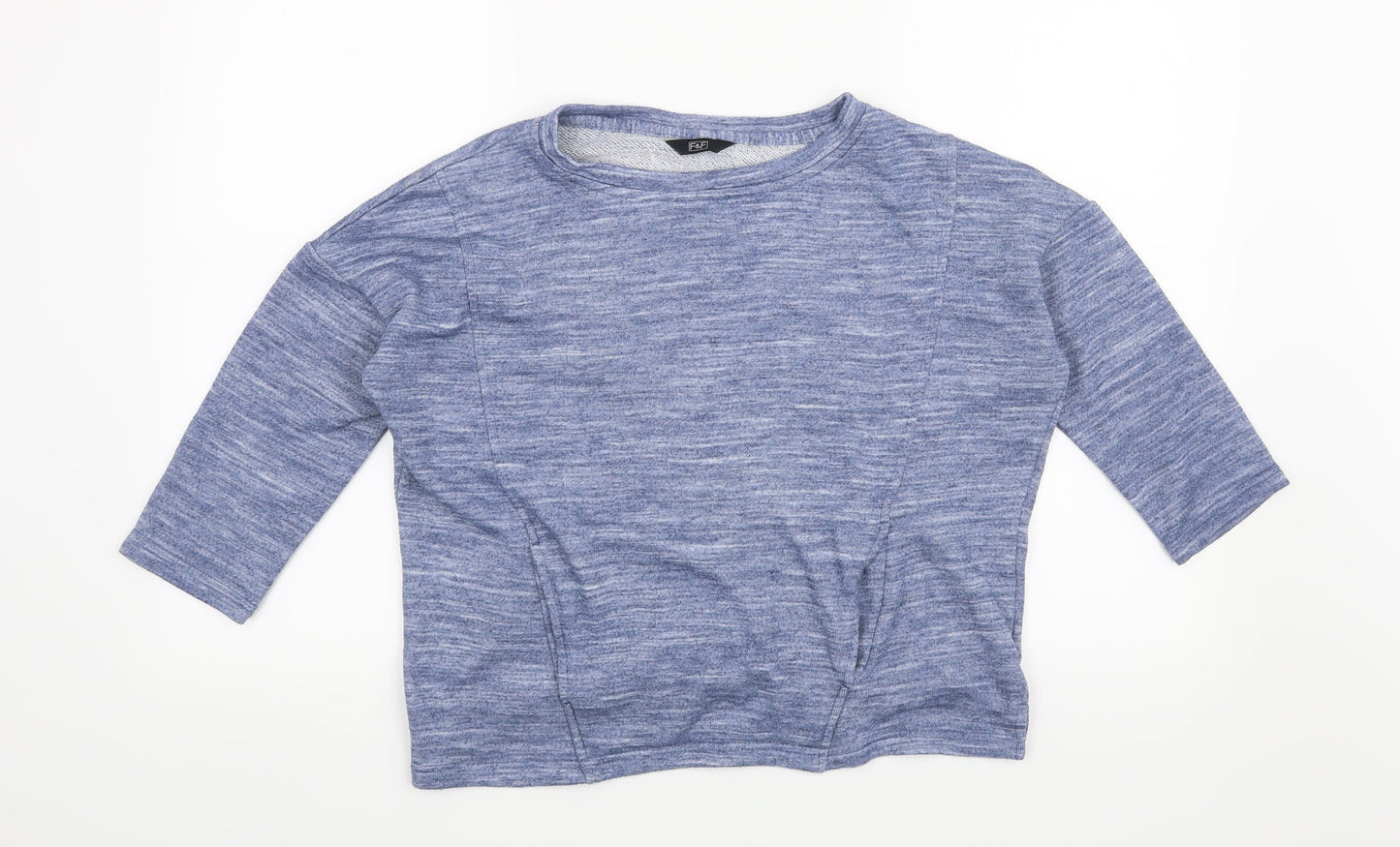 F&F Womens Blue   Basic Blouse Size 8