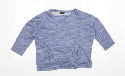 F&F Womens Blue   Basic Blouse Size 8