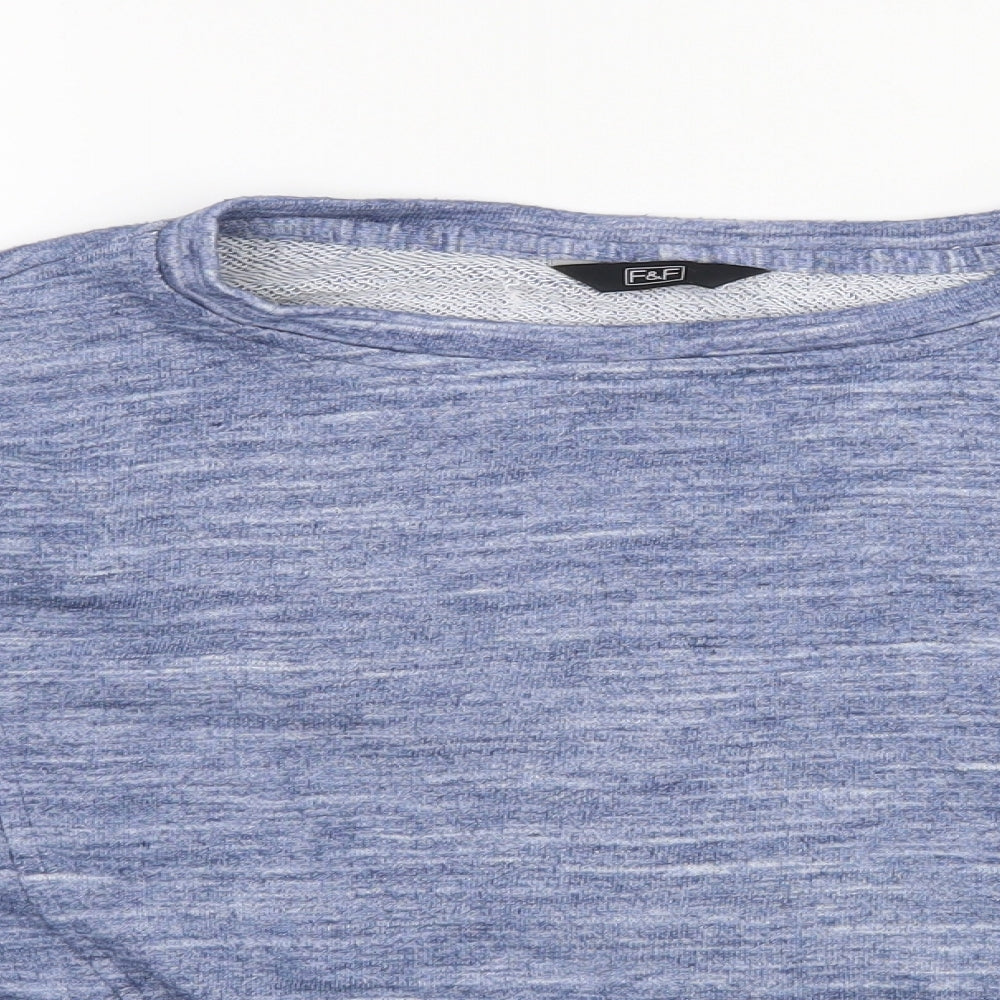 F&F Womens Blue   Basic Blouse Size 8